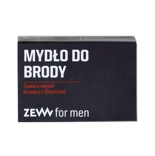 

Мыло для бороды с углем Бещад 85мл Zew For Men