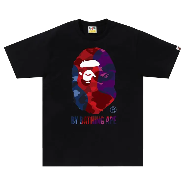 

Футболка BAPE Color Camo Crazy By Bathing Ape 'Black', черный