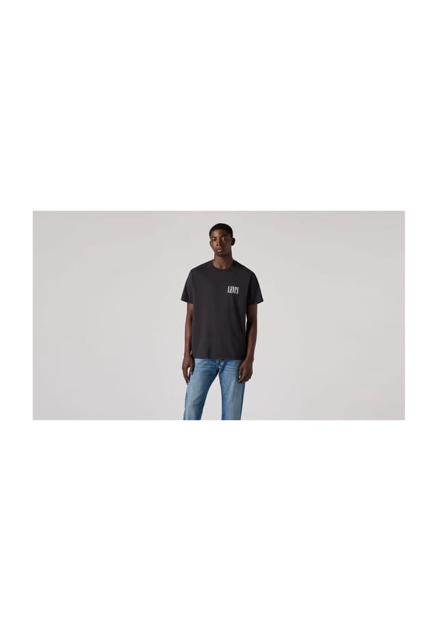 

Хлопковая футболка Levi'S, черный