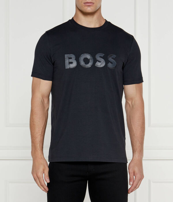 

Футболка Boss Green Jagged Relaxed Fit, черный