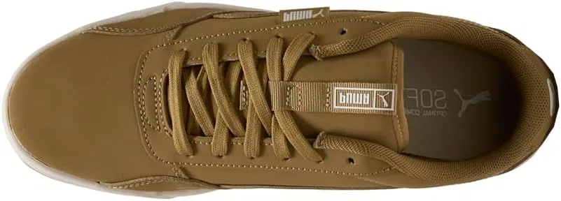 Мужские бежевые кроссовки PUMA Skate C Buck на шнуровке — фото 4