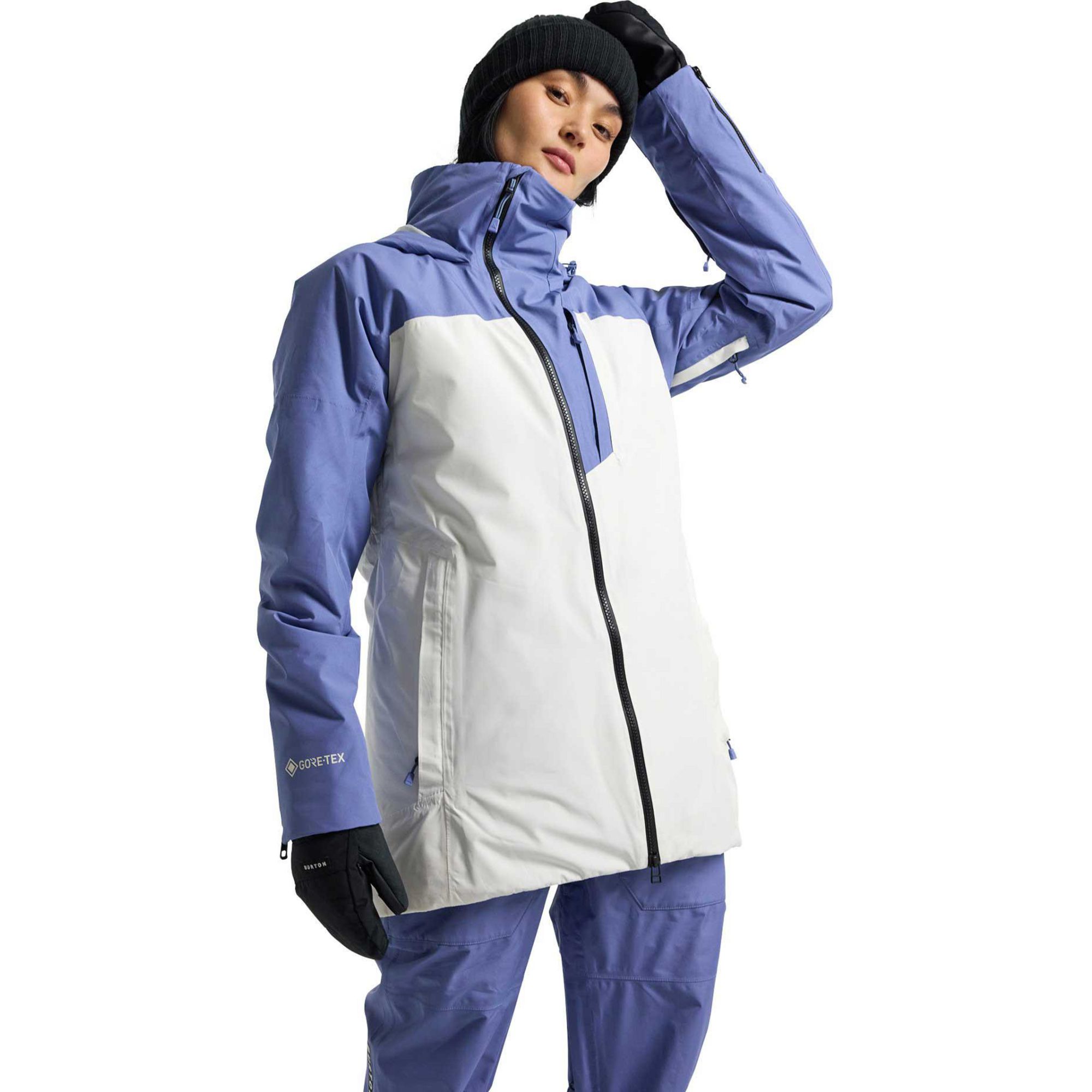 

Женская зимняя куртка Pillowline GORE-TEX 2L Burton, Slate Blue/Stout White