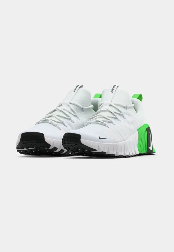 Тренировочные кроссовки metcon 6 Nike Performance, White/Black/Green Strike — фото 3
