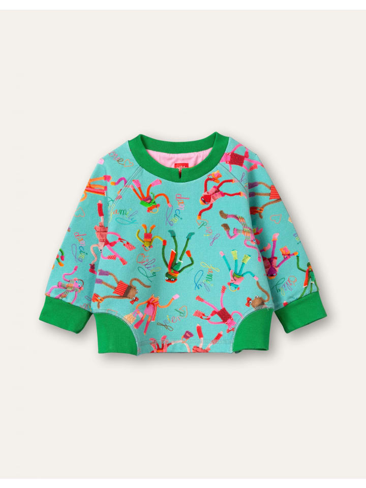 

Толстовка с капюшоном Oilily, зеленый