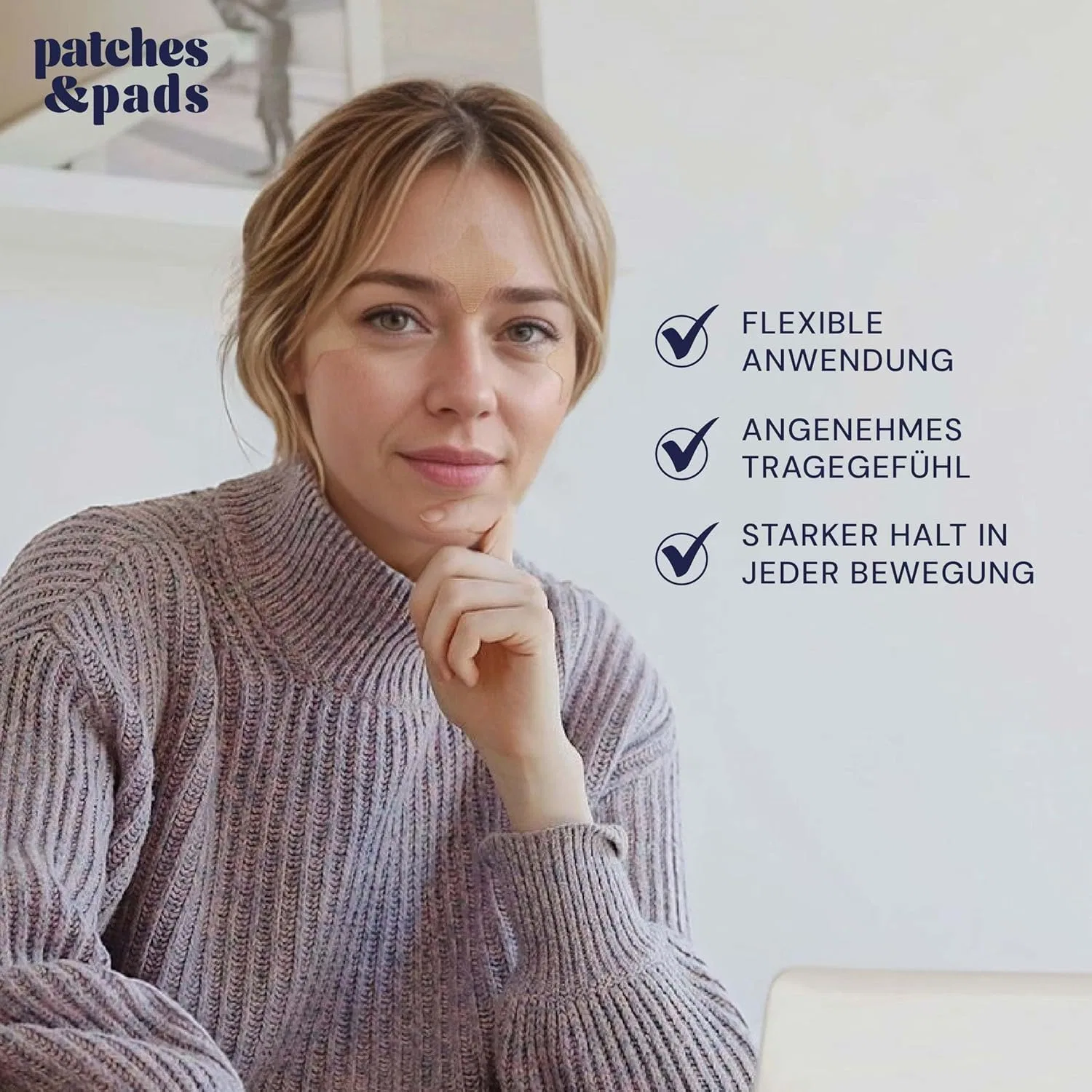 Хлопковые пластыри против морщин с гиалуроном от Patches & Pads Patches&Pads — фото 3