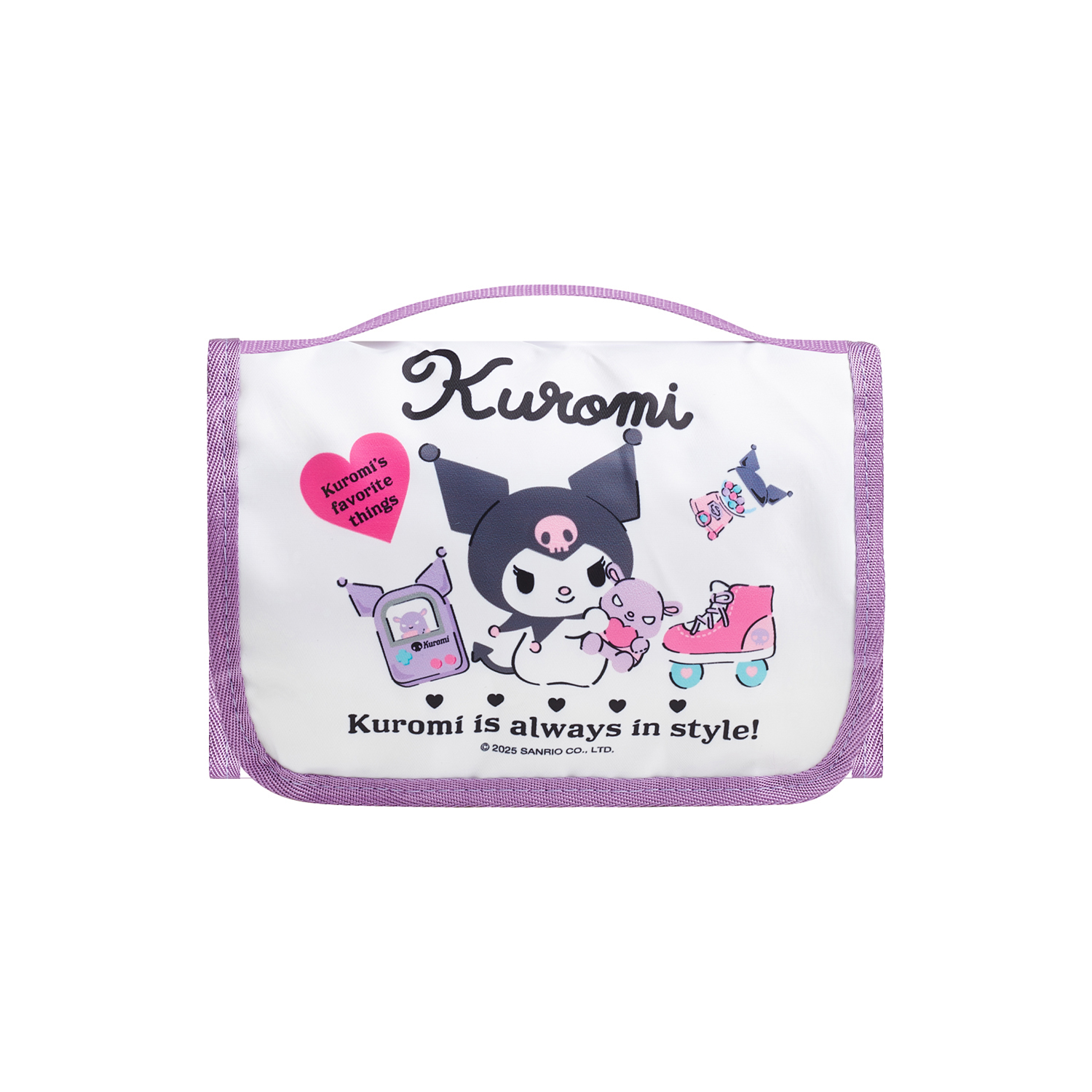 

Sanrio Косметичка из полиэстера женская фиолетовая, Purple