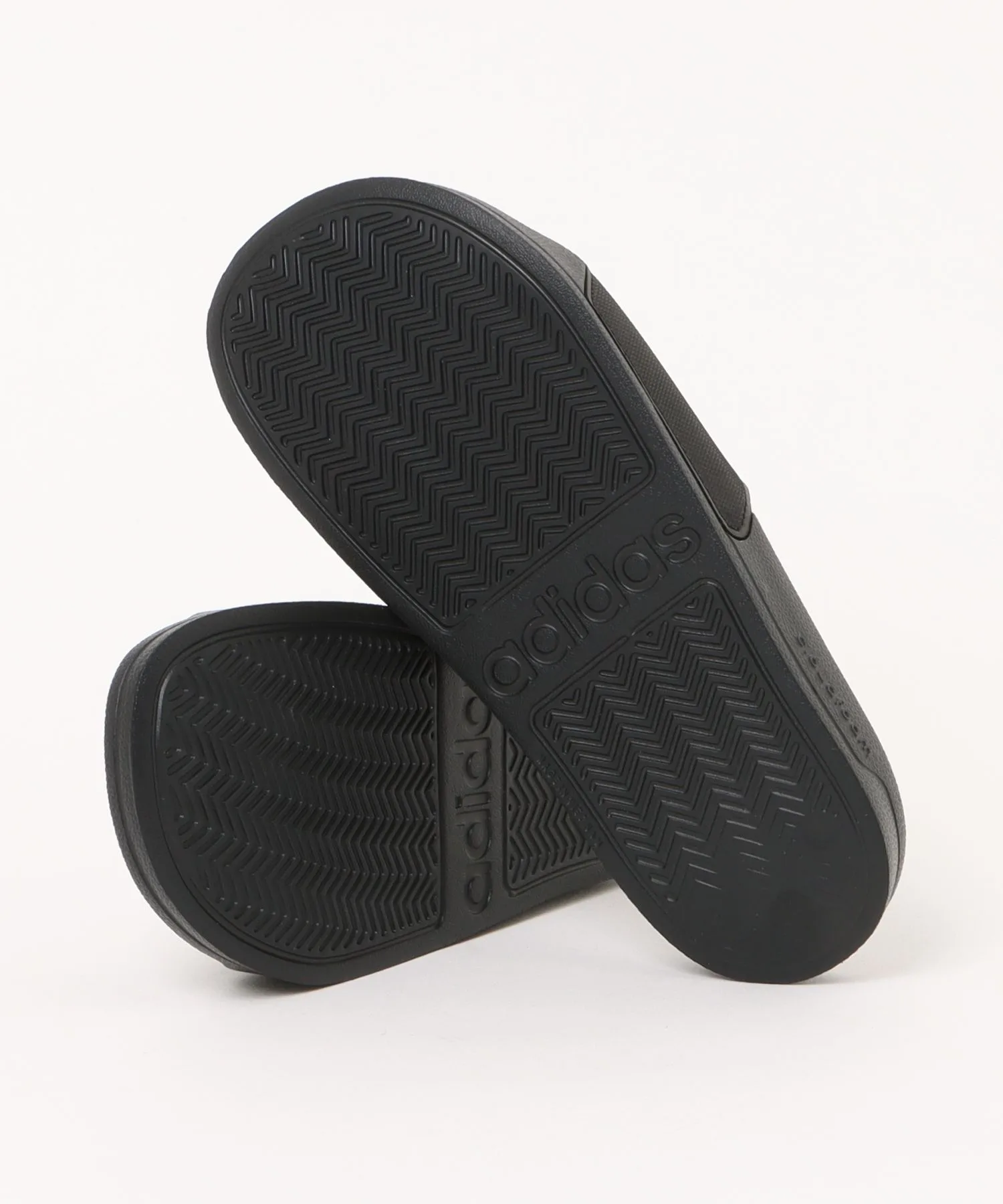 Мужские спортивные сандалии для душа ADILETTE SHOWER U adidas черно-белые — фото 3