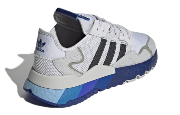 Кроссовки оригинальные nite jogger Adidas, серый — фото 4