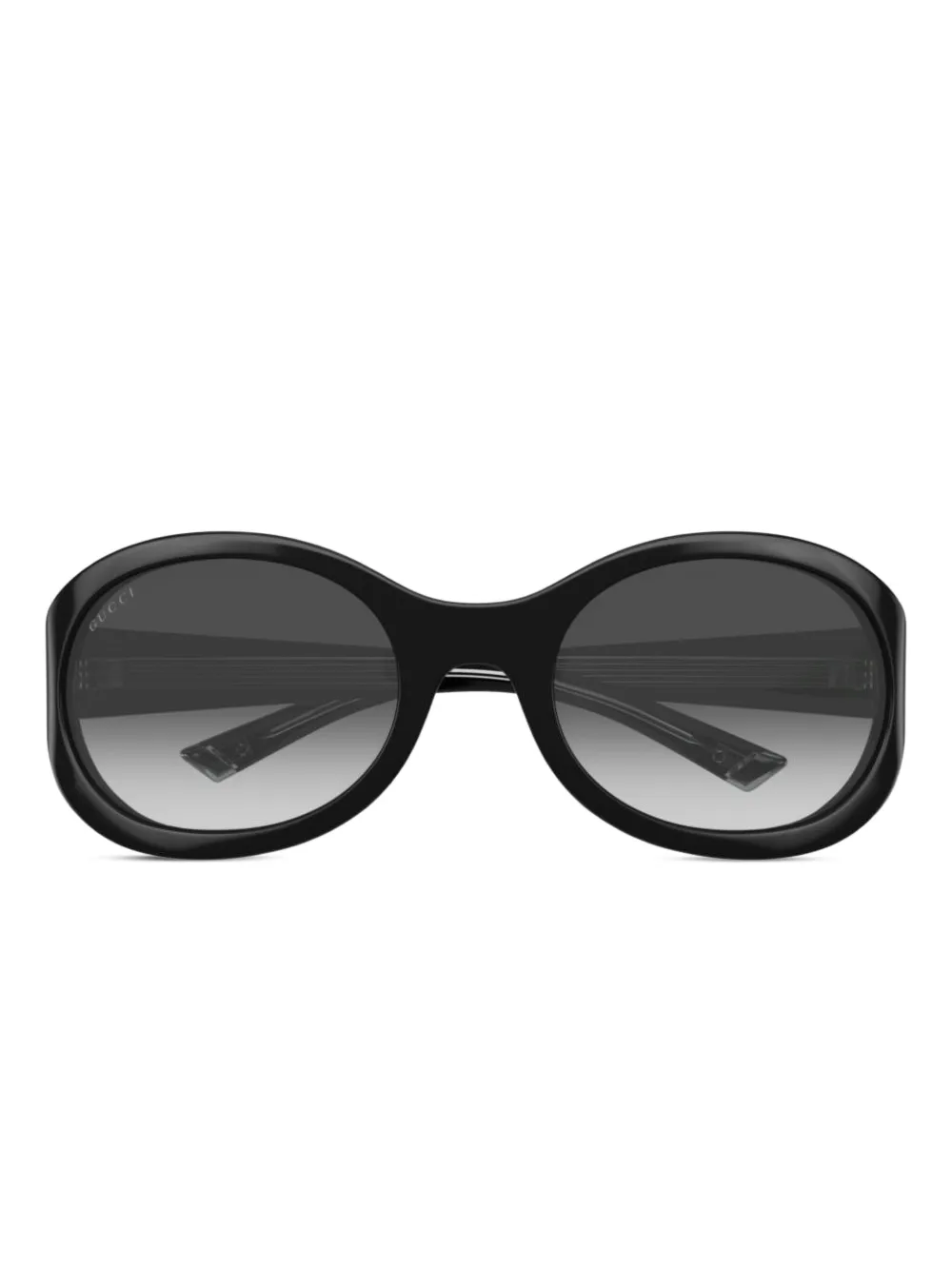 

Солнцезащитные очки в массивной оправе Gucci Eyewear, черный