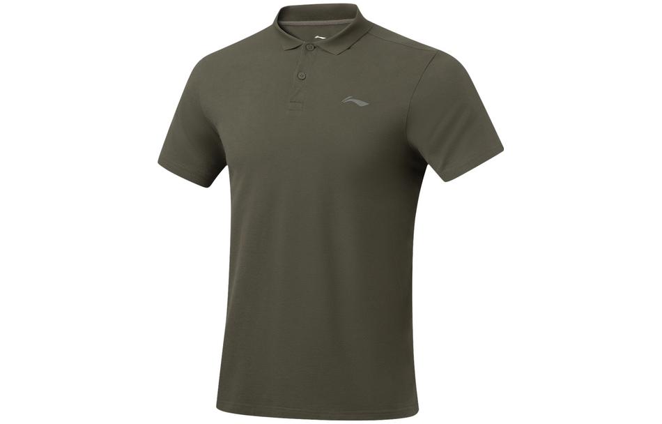 

Мужская рубашка поло Fitness Series Army Green Lining, зеленый