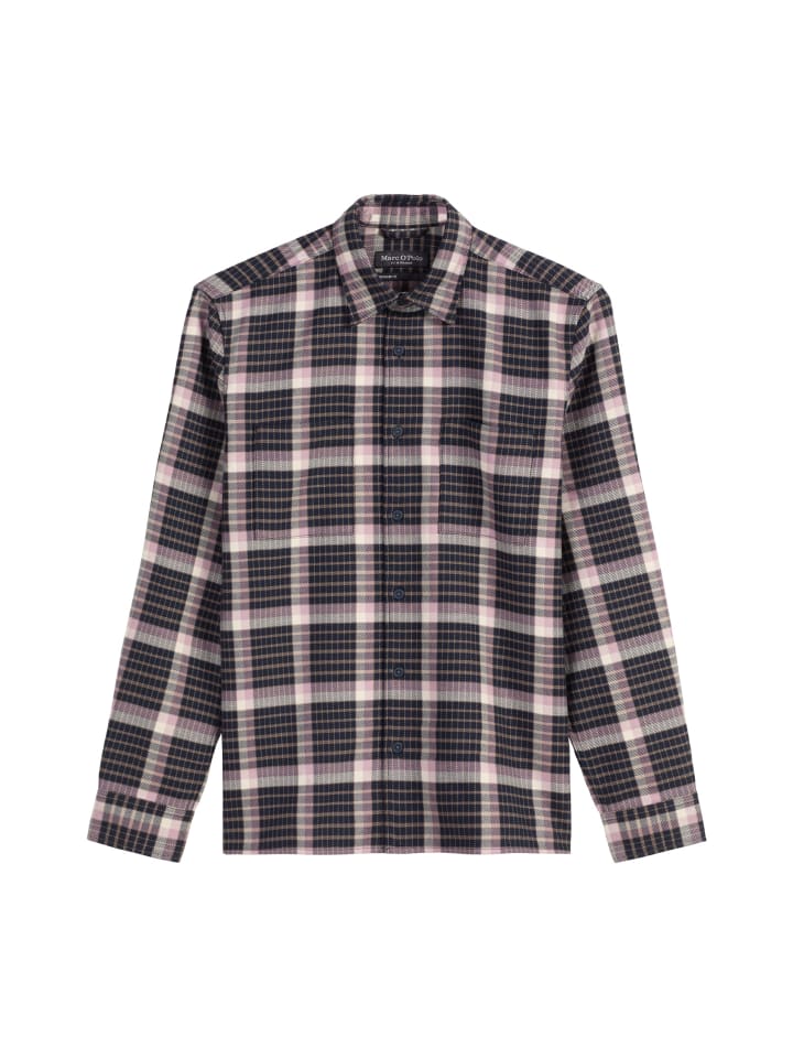 

Marc O'Polo Обычная рубашка темно-синего цвета