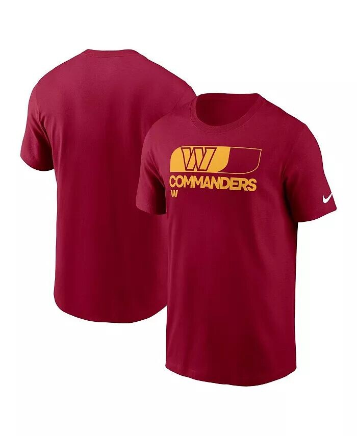

Футболка мужская бордовая Washington Commanders Air Essential Nike