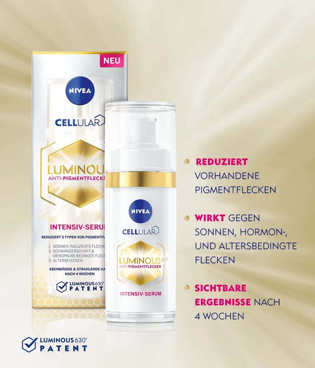 Набор для ухода за кожей «Cellular Luminous 630» с дневным флюидом и сывороткой от NIVEA Nivea — фото 3