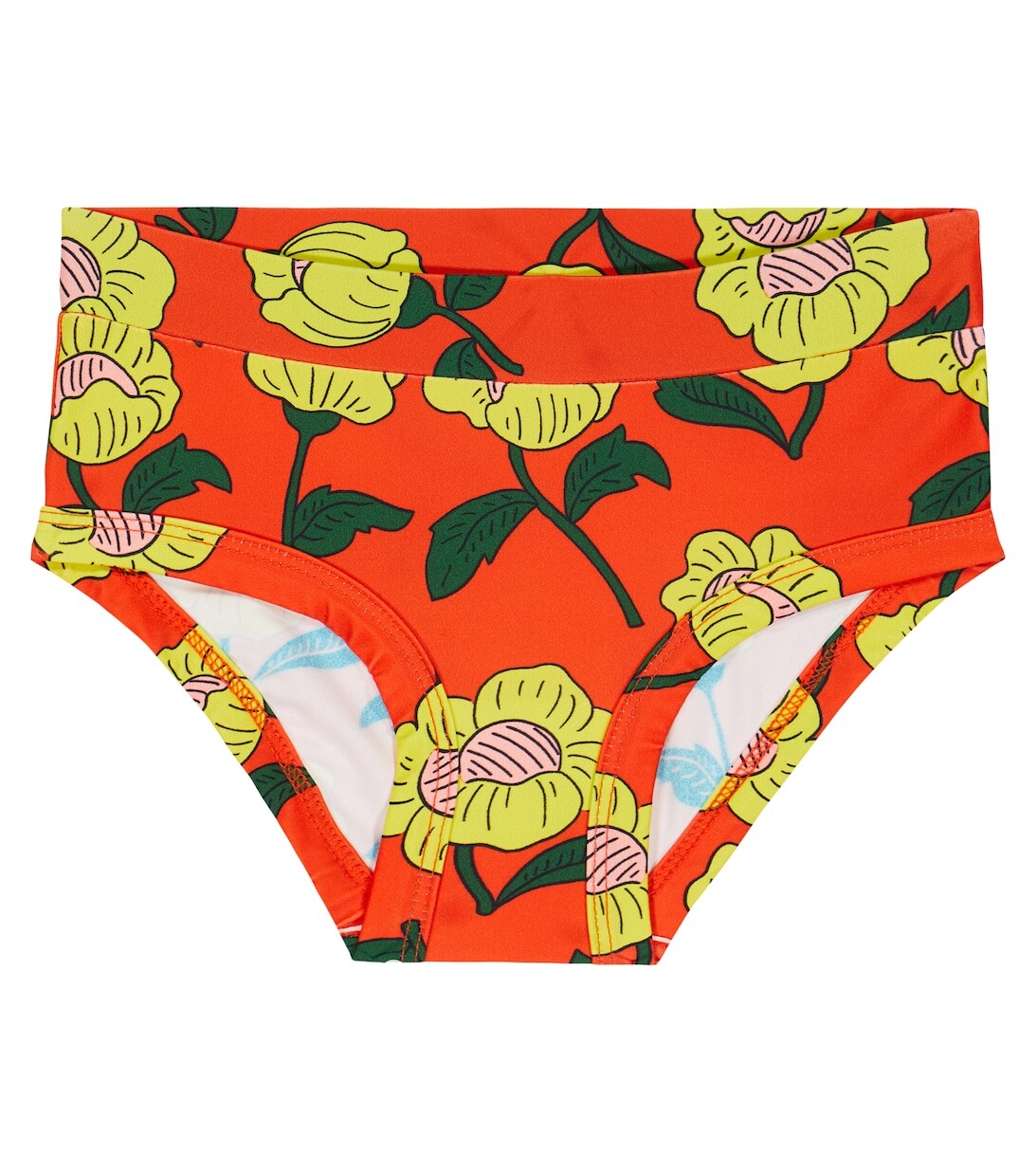 

Плавки-шорты Flowers с высокой посадкой Mini Rodini, разноцветный