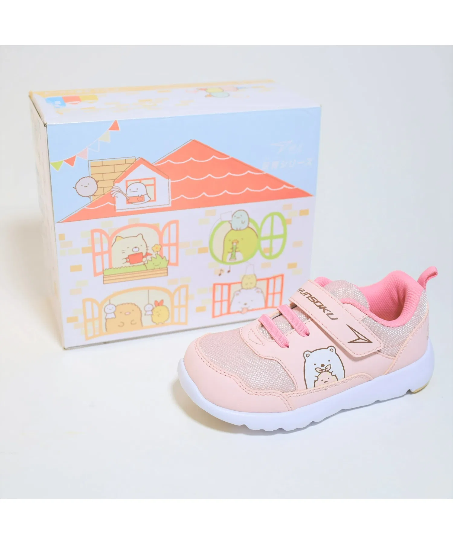 Детские розовые кроссовки Sumikko Gurashi C-256 Shunsoku