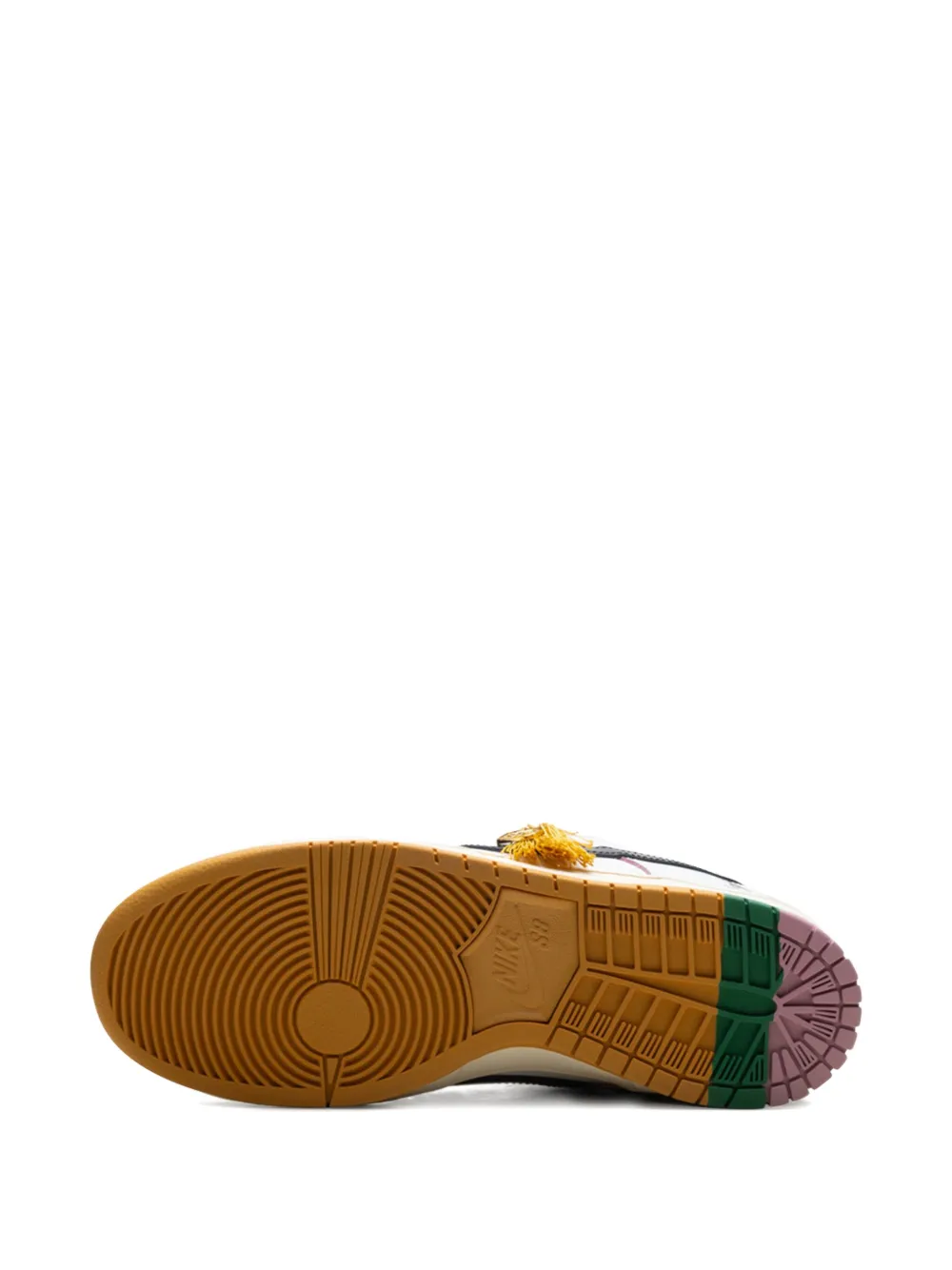 Кроссовки SB Dunk Low из коллаборации с CSEF Nike, белый — фото 4