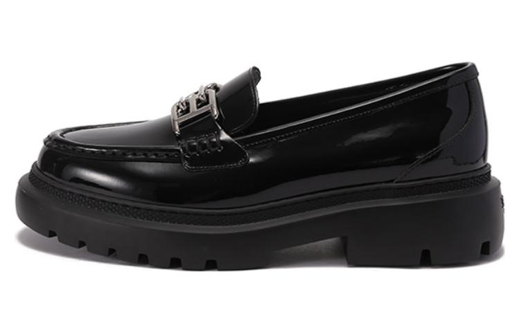 BALLY Лоферы женские 4,5 см, черные