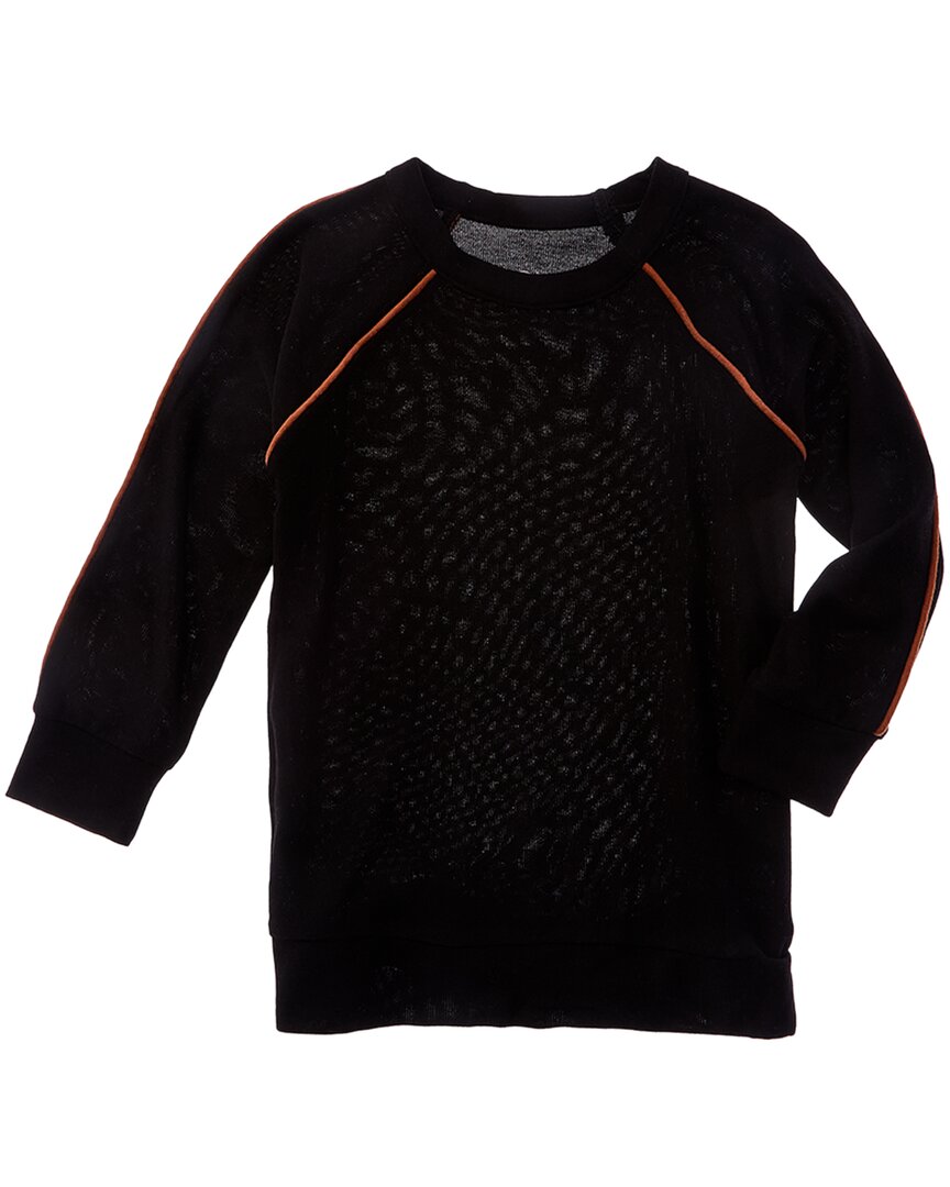 

Уютный трикотажный пуловер с регланами Chaser Chaser, черный