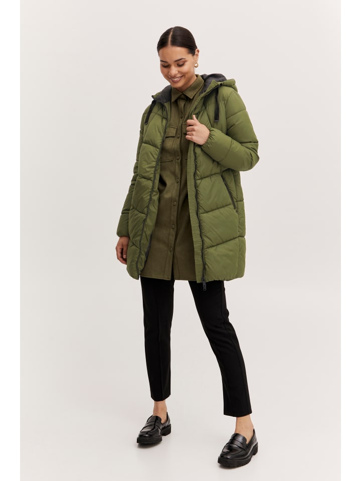 

Куртка свободного кроя BYBOMINA в цвете Olive Night b. young