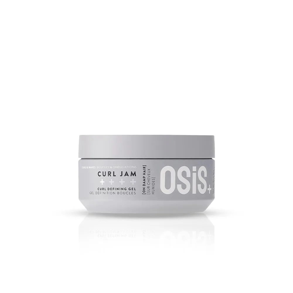 OSiS+ Curl Jam - Увлажняющий гель для формирования локонов, подходящий для всех типов кудрявых волос.