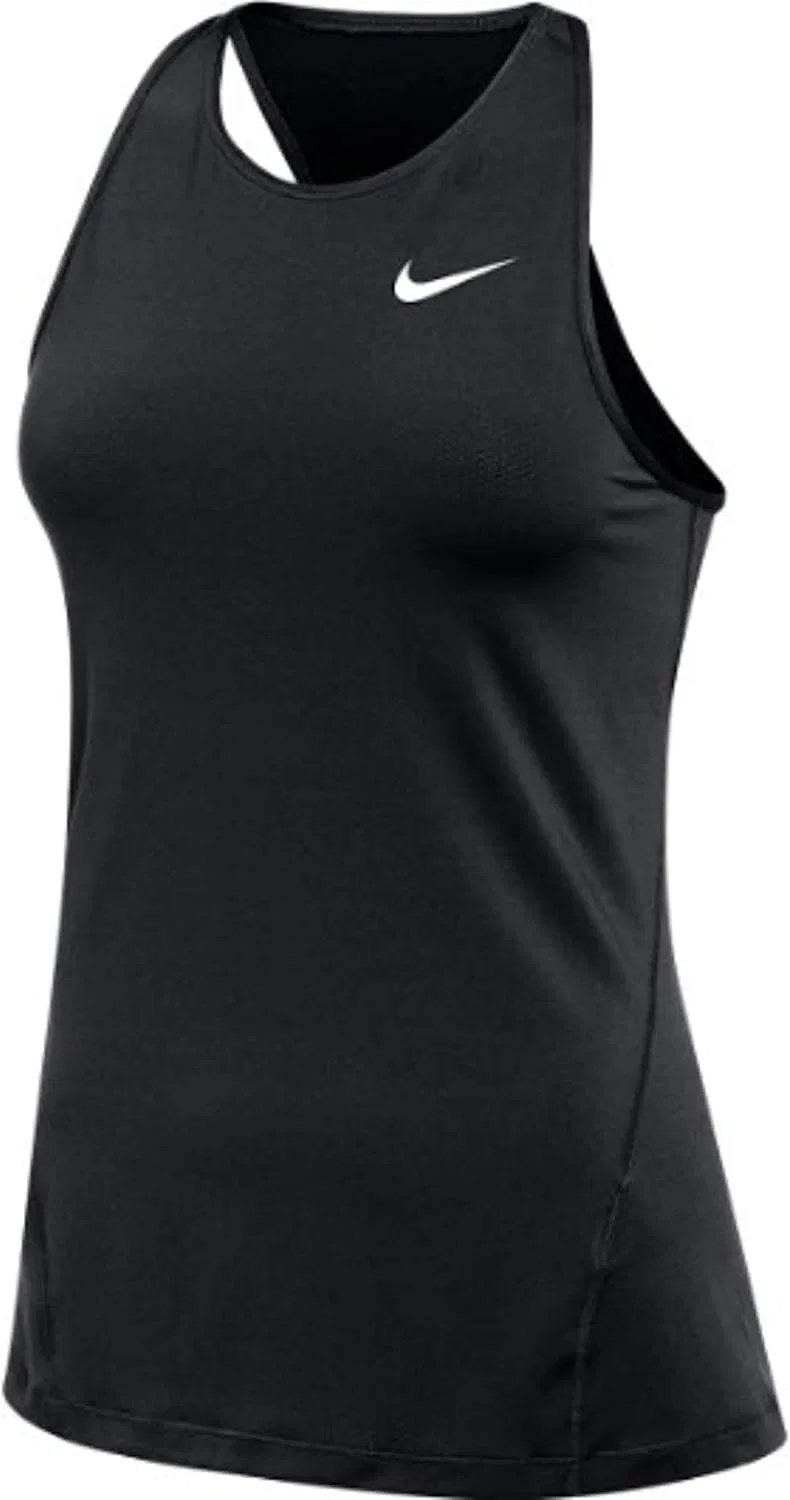 Женский топ Nike Dri-FIT Mesh Tank Black — фото 3