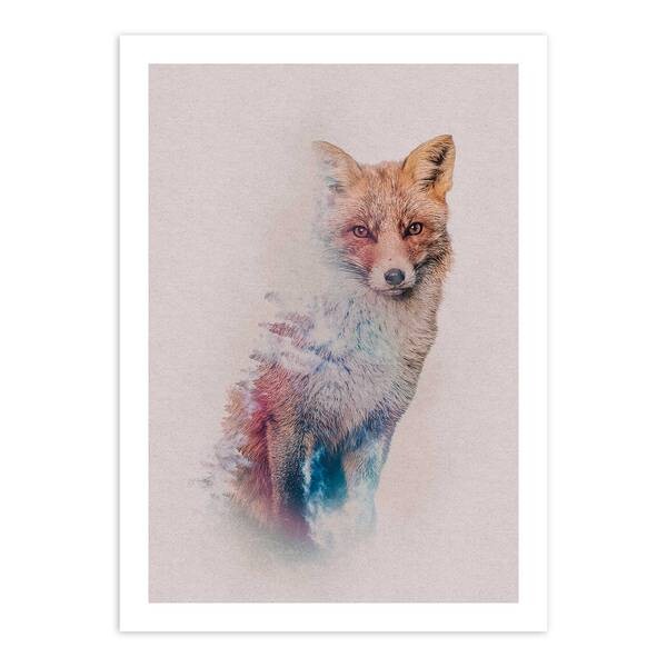 

Фреска Komar Animals Forest Fox, разноцветный