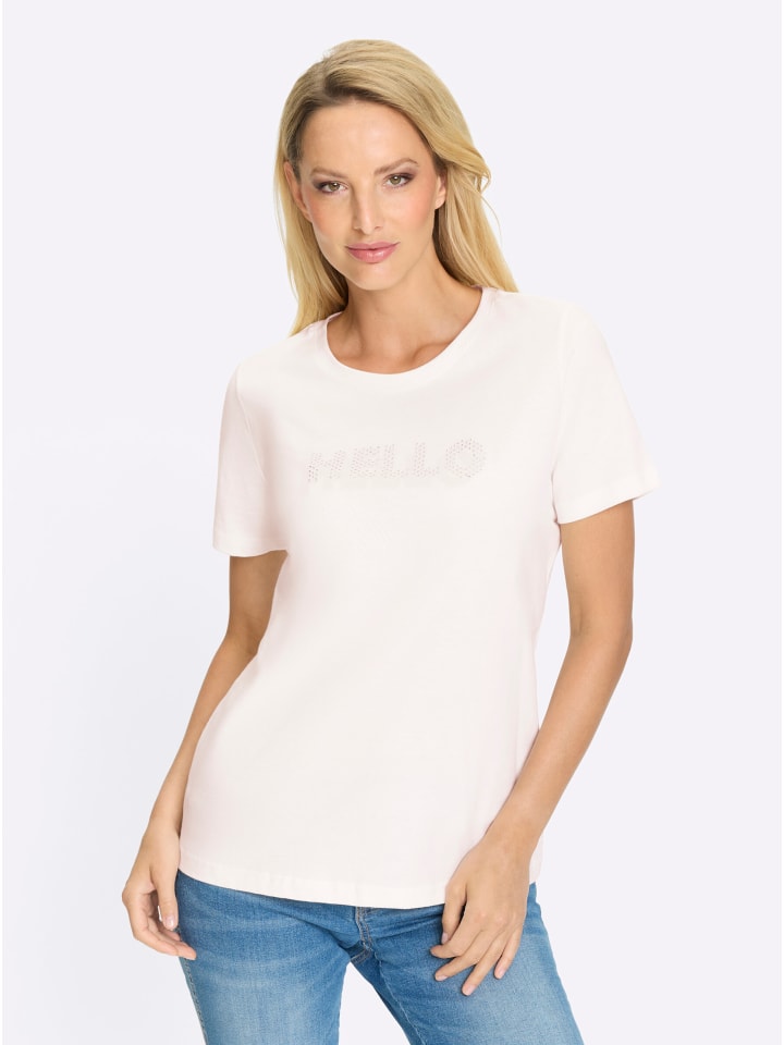 

Футболка цвета экрю Heine, Белый, Футболка цвета экрю Heine