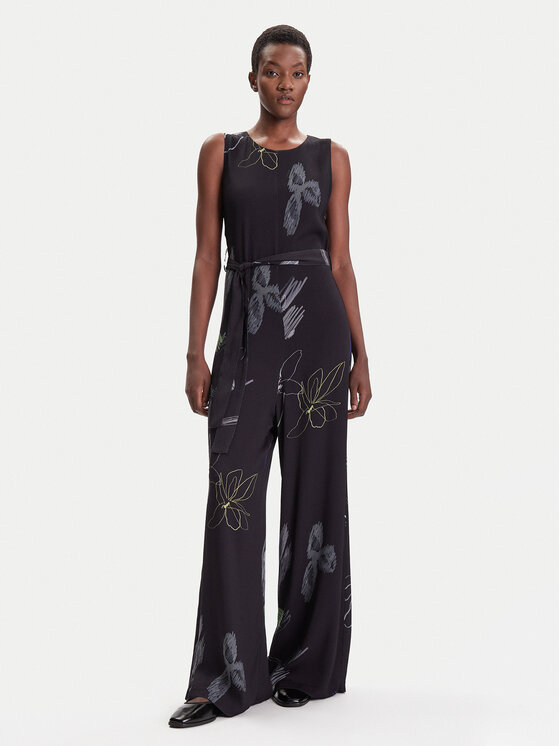

Комбинезон regular fit Art Floral 25WWPW04 Desigual, чёрный