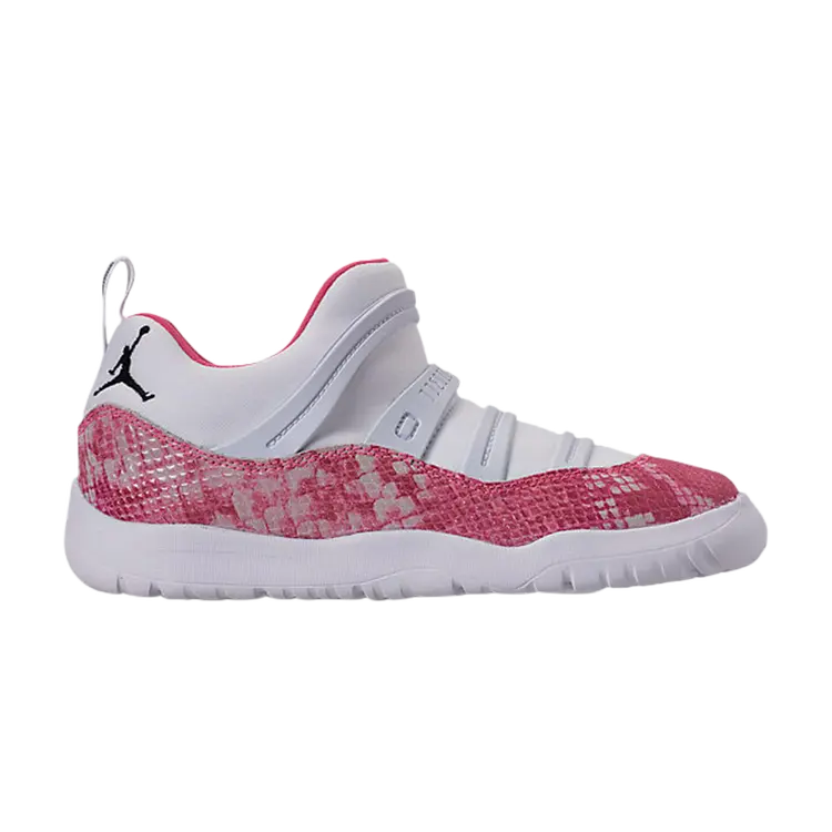 

Кроссовки Air Jordan 11 Retro Little Flex PS 'Pink Snakeskin', белый