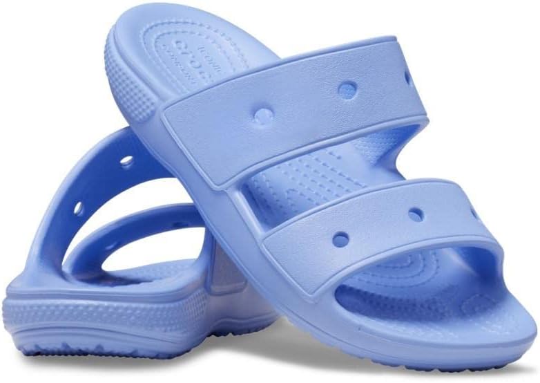 Сандалии Crocs Unisex Classic для взрослых с двумя ремешками, Moon Jelly — фото 3