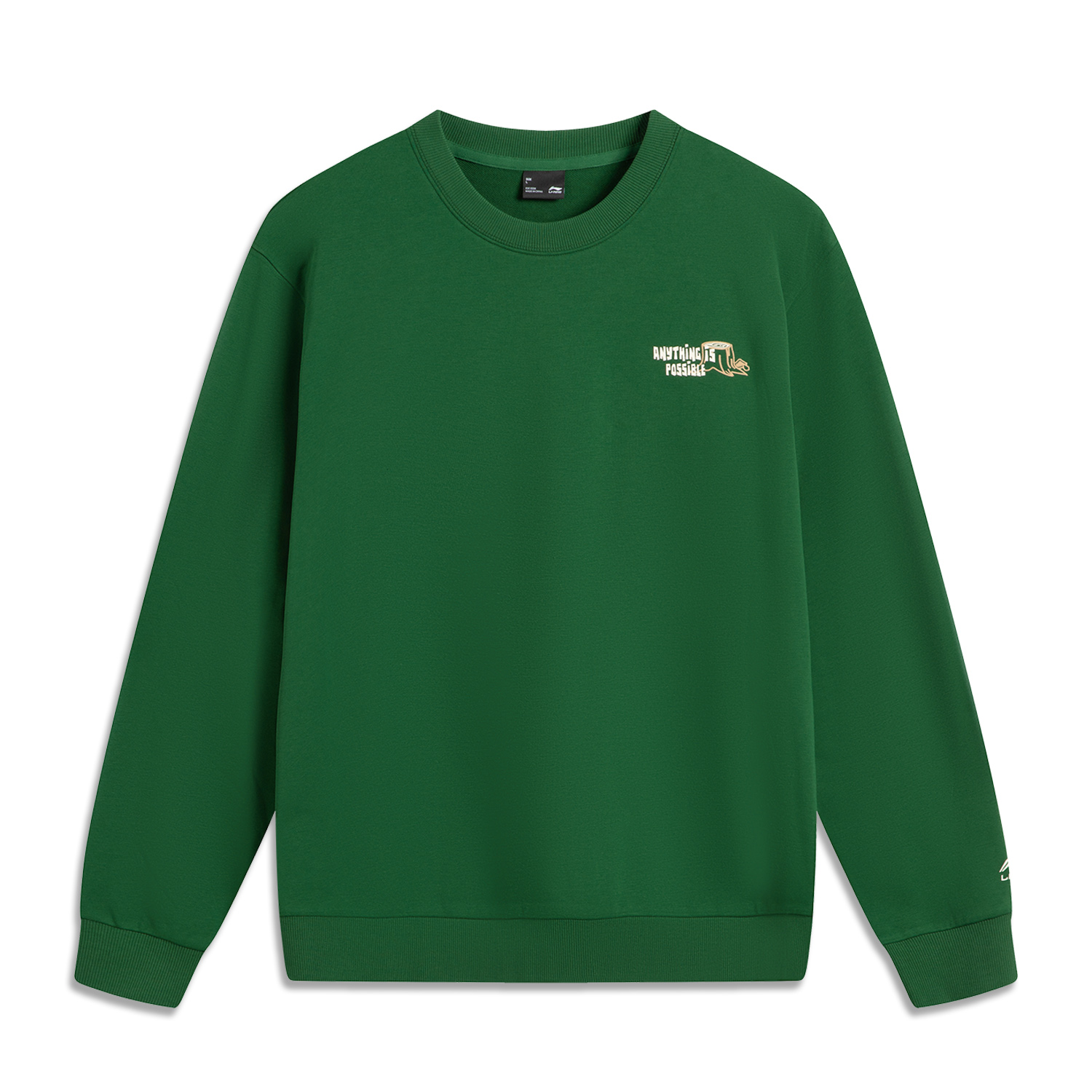 

LINING Толстовка Sports Life Collection мужская Eden Green