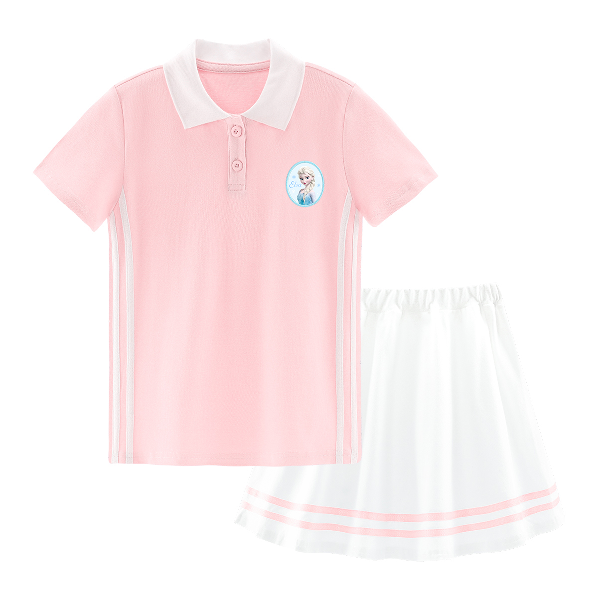 

Disney Комплект юбки для детей 3-7 лет Frozen Series Pink