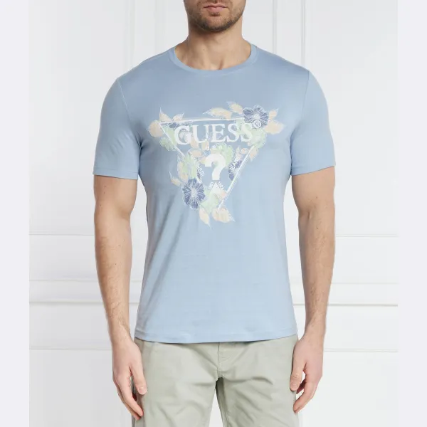 

Облегающая футболка Guess, синий