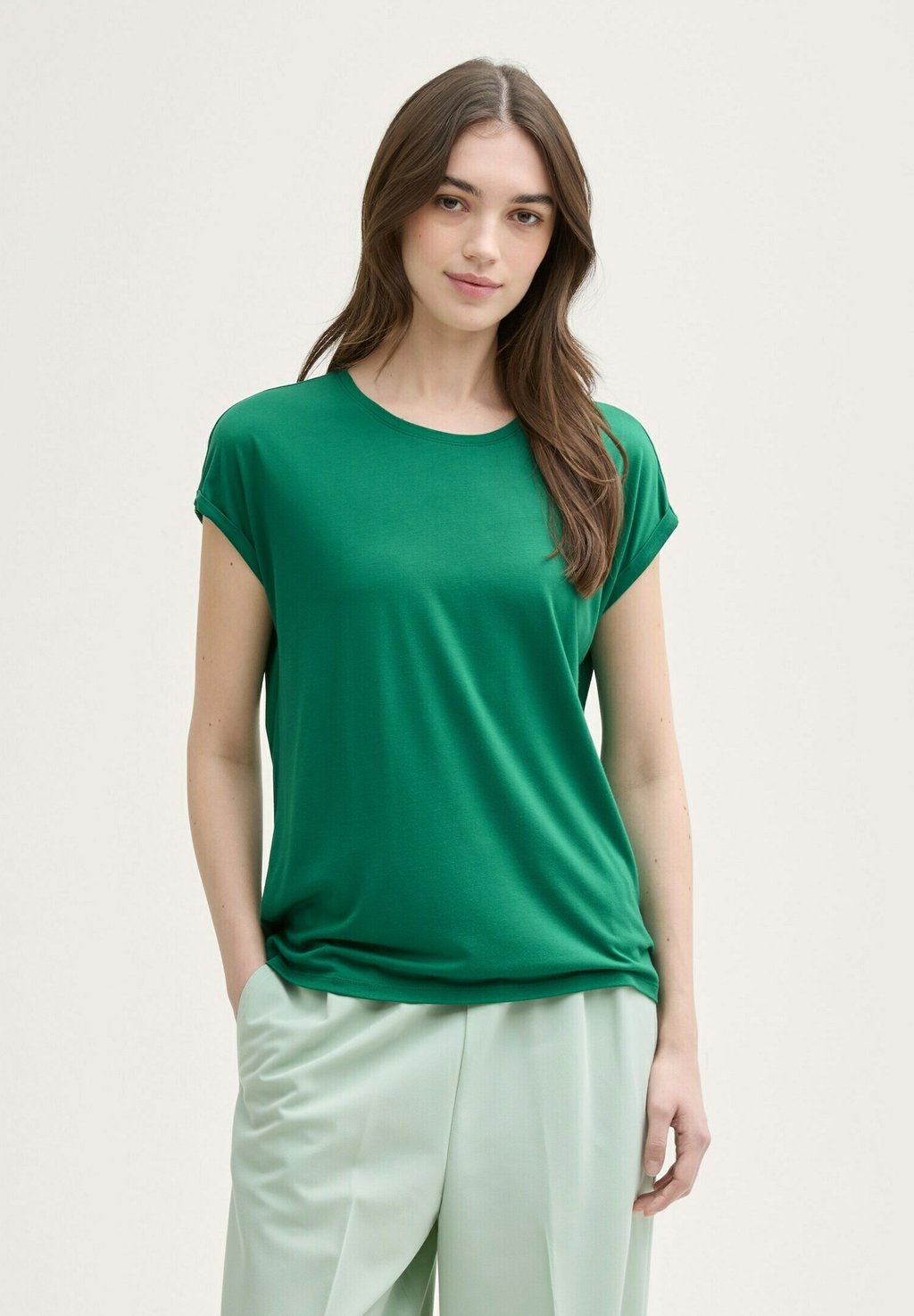 

Футболка FLUENT TEE TOM TAILOR DENIM, зеленый