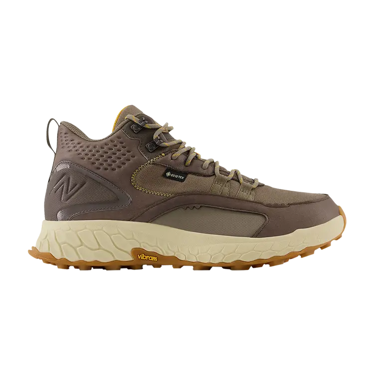 

Кроссовки New Balance Fresh Foam X Hierro Mid GORE-TEX, коричневый, Серый, Кроссовки New Balance Fresh Foam X Hierro Mid GORE-TEX, коричневый