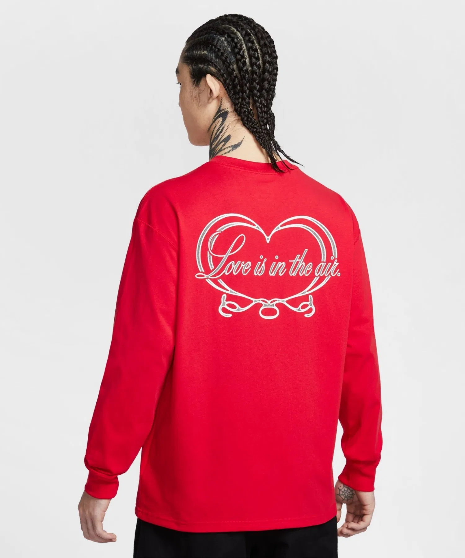 Унисекс футболка с длинным рукавом NIKE Sportswear University Red