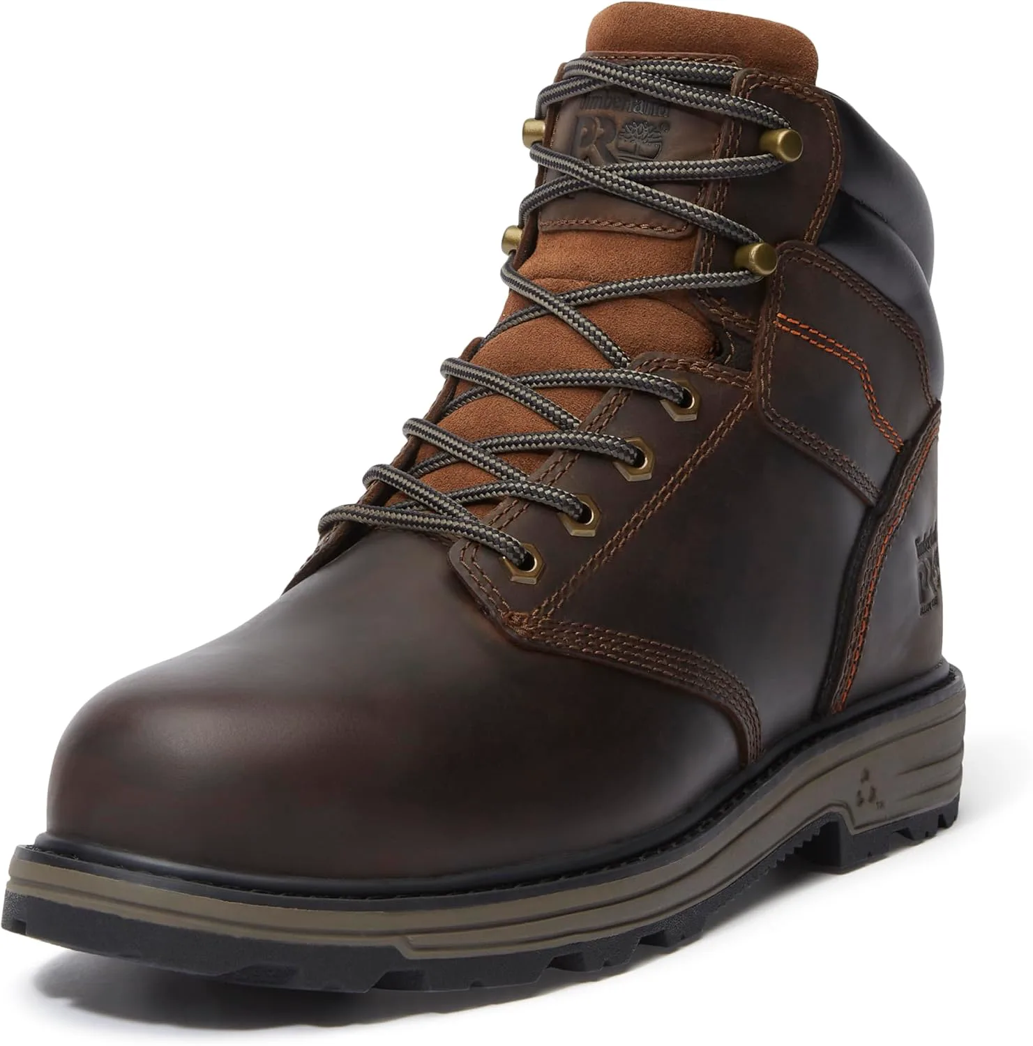 Мужские рабочие ботинки Timberland PRO Titan Tasker с металлическим носком, 6 дюймов, темно-коричневый