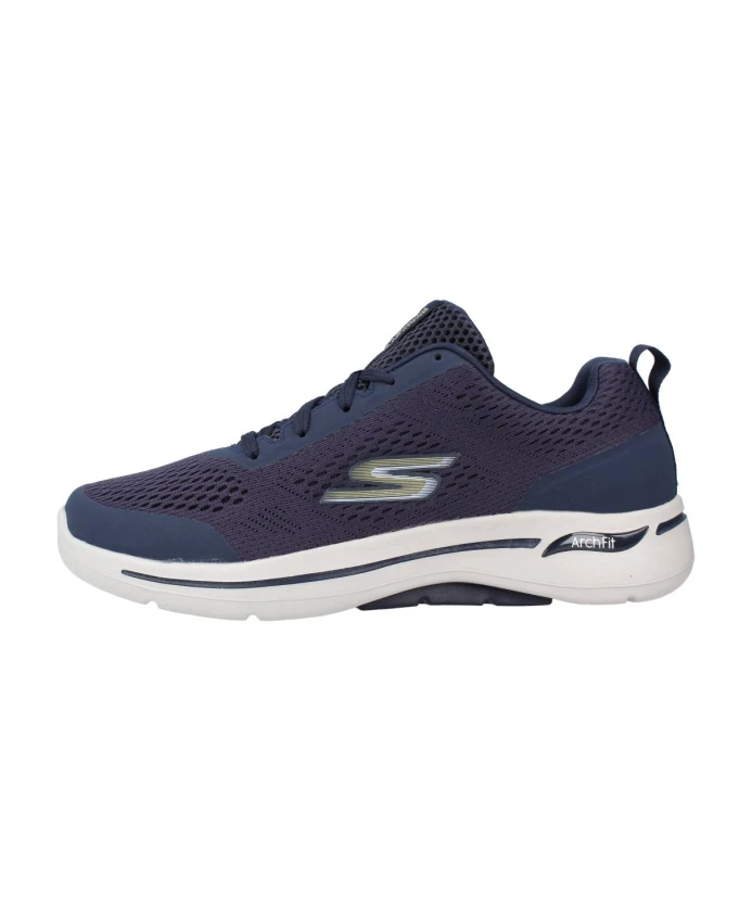 

Удобные кроссовки с арочной посадкой. Skechers, синий