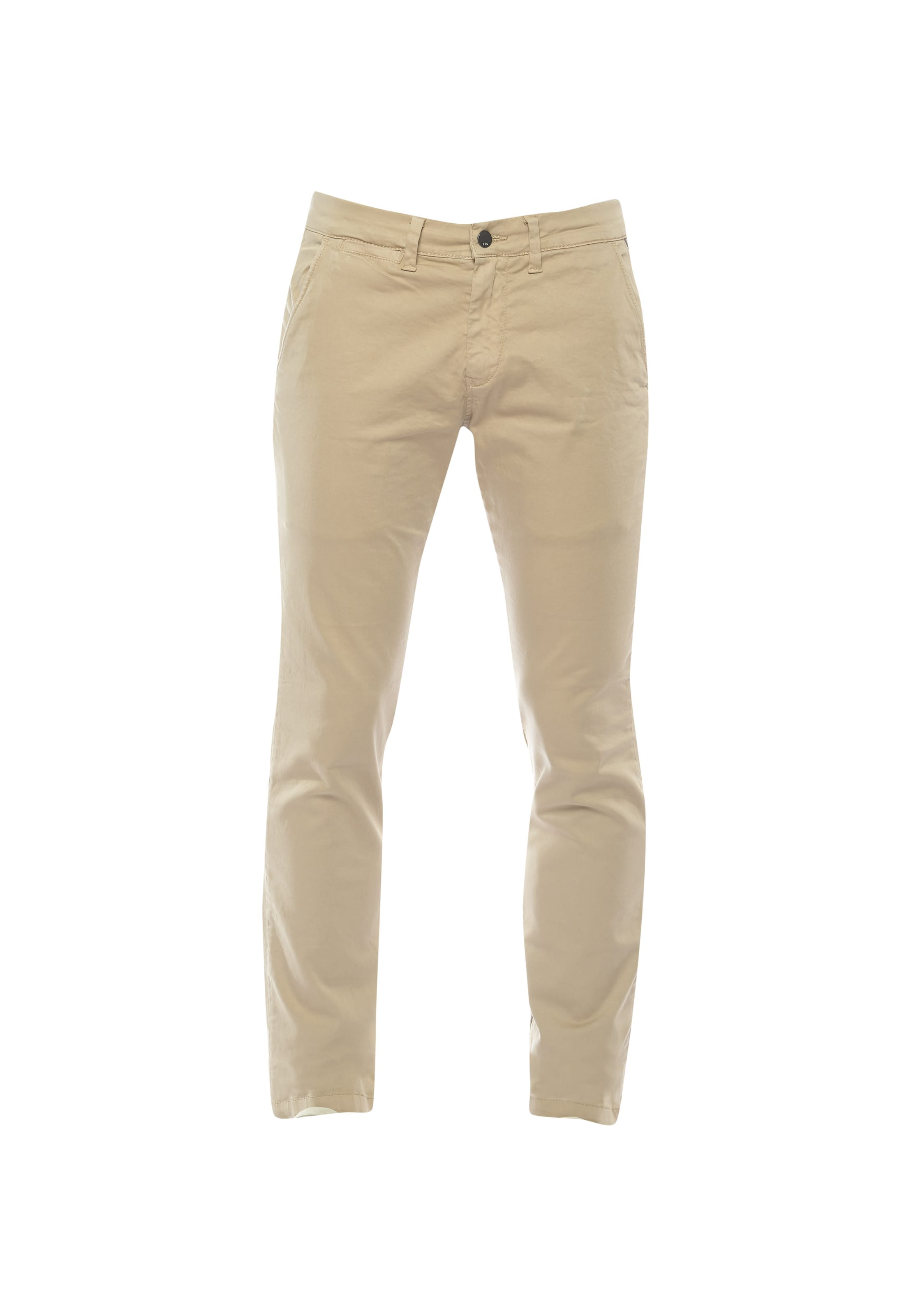 

Le Temps Des Cerises Брюки чинос 'JAS3' в бежевом цвете, Slim fit