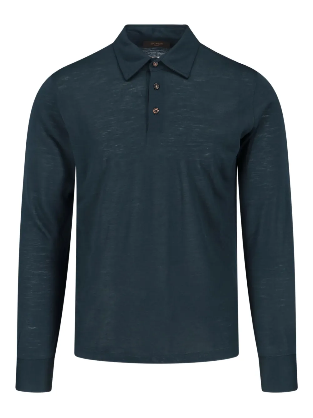 

Поло из чистой шерсти с пуговицами Zanone, зеленый