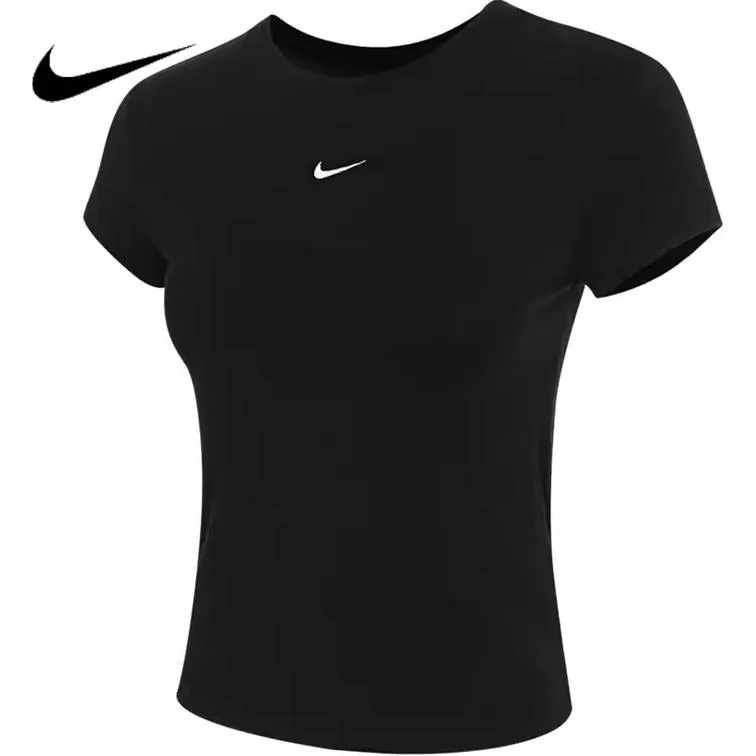 Nike Футболка спортивная женская Black/White