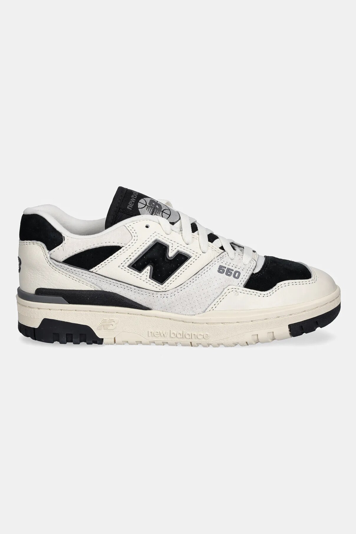 Кроссовки кожаные BB550LEG New Balance, бежевый — фото 3
