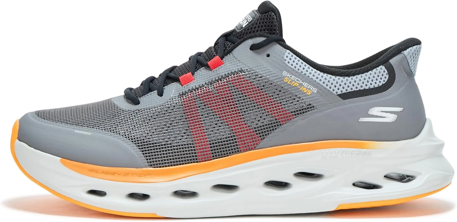 Мужские кроссовки Skechers Max Cushioning Glide-step, серый — фото 2