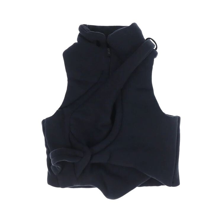 

Жилет Ottolinger Knitted Padded Vest Black, черный