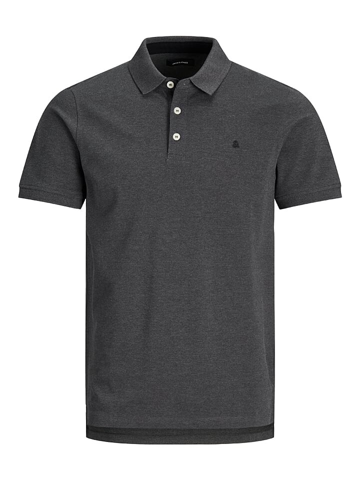 

Футболка поло Jack & Jones, темно-серый
