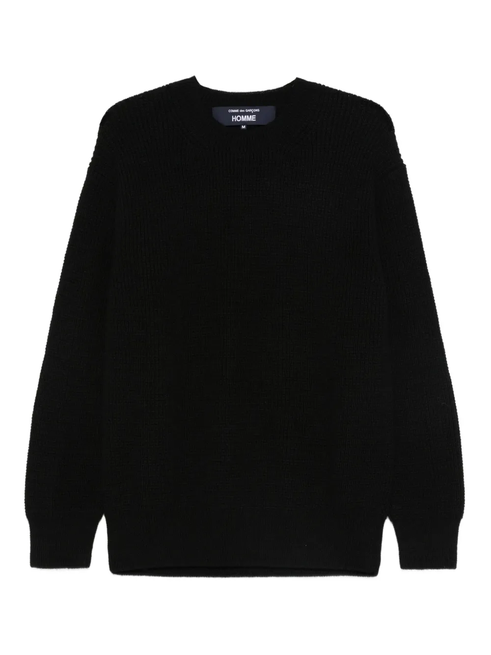 

Шерстяной свитер Comme des Garçons Homme, черный