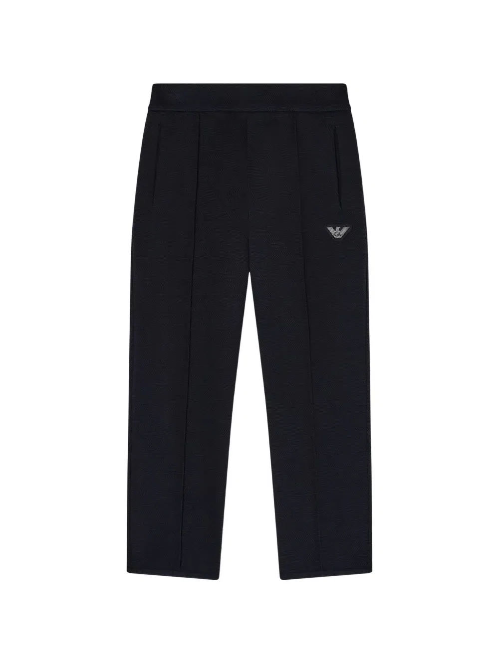 Брюки с аппликацией логотипа Emporio Armani Kids, синий