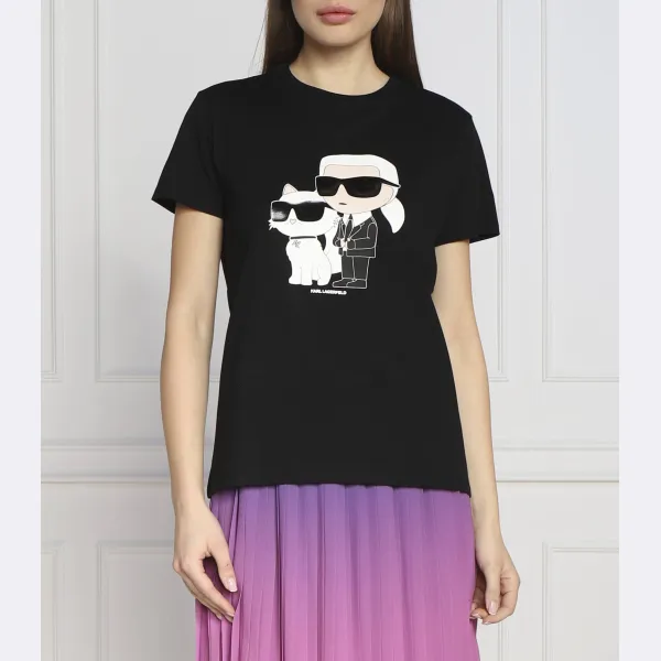 

Футболка стандартного кроя Ikonik 2.0 Karl Lagerfeld, черный
