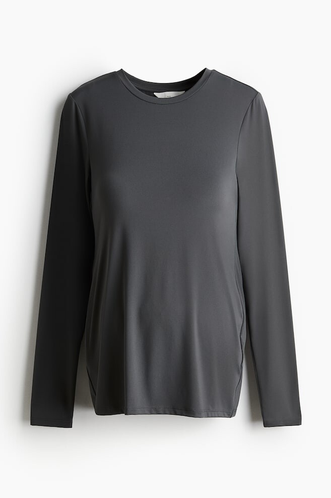 

Рубашка для мамы из микрофибры H&M, серый
