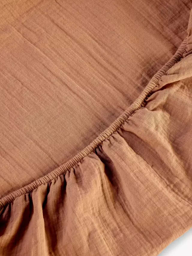 

Простыня на резинке Christy Organic Retreat, цвет clay